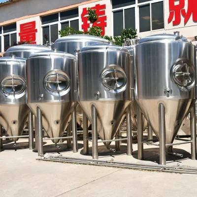 1000L Beer Fermentation Equipment for Craft Beer Brewery Stainless Steel Fermentation ...