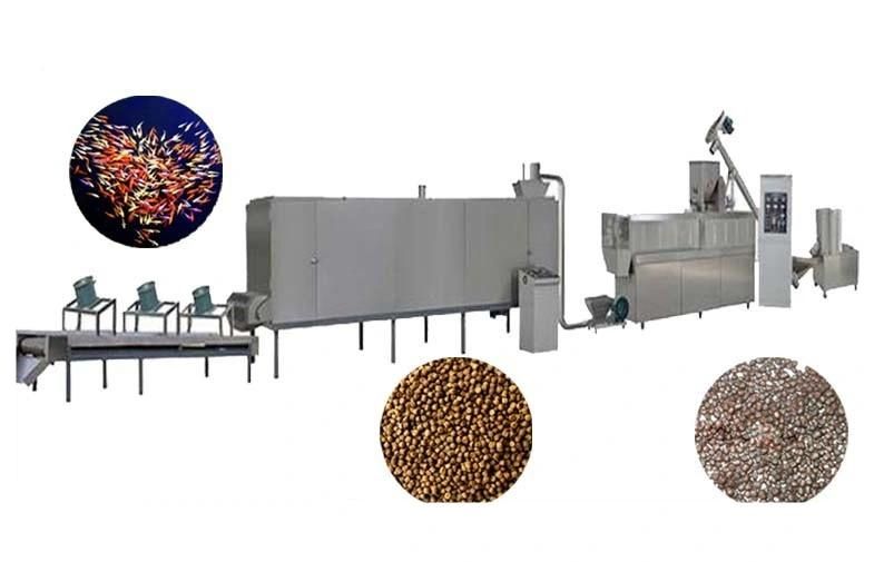 Full Automatic Pet Food and Fish Feed Food Machine