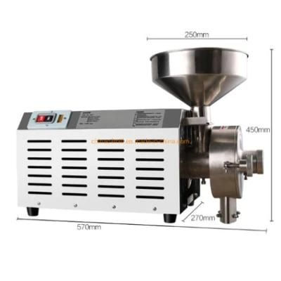 Dry Leaf Coffee Bean Nut Rice Spice Herb Grinder Machine