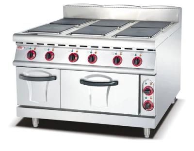 Electric Range with 6-Hot Plate Cooker