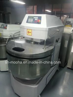100kg Powder Double Speed Spiral Dough Mixer with Timer