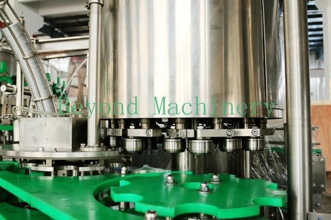 Automatic Soda Beverage Filling Machine with PLC Control