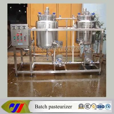 200L Yogurt/ Milk/ Ice Cream Low Temperature Batch Pasteurizer