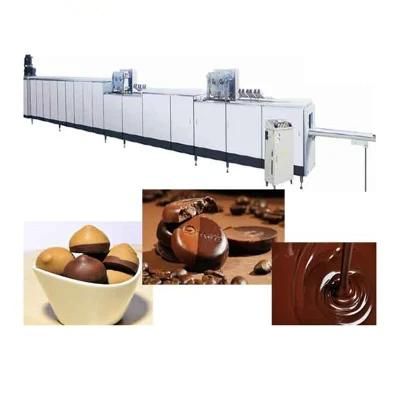 Customizable Cq600-2 Automatic Chocolate Moulding Production Line Two Color