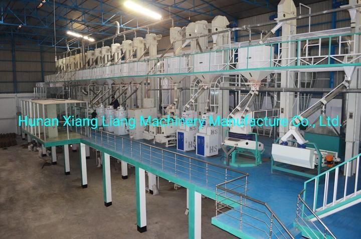 Top CE Quality Automatic Rice Mill Machine Manufacturer for 15tons to 100 Tons White Rice Per Day