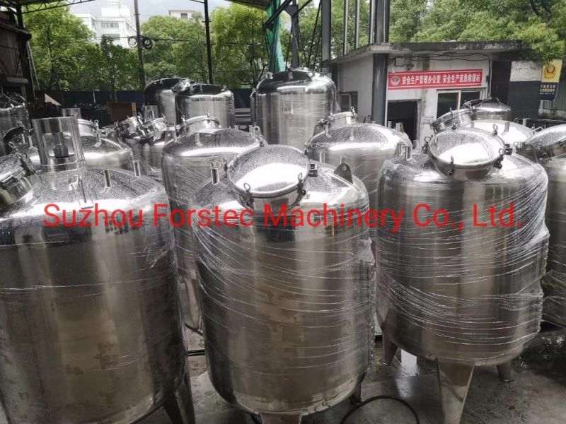 Stainless Steel Milk Cooling Tank