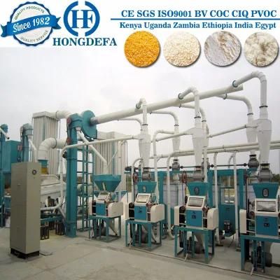 Nshima Breakfast Mealie-Meal Super White Maize Flour Milling Machines