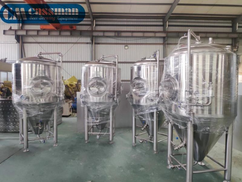 Cassman 500L Stainless Steel Micro Beer Brewing Brewery Equipment for Restaurant