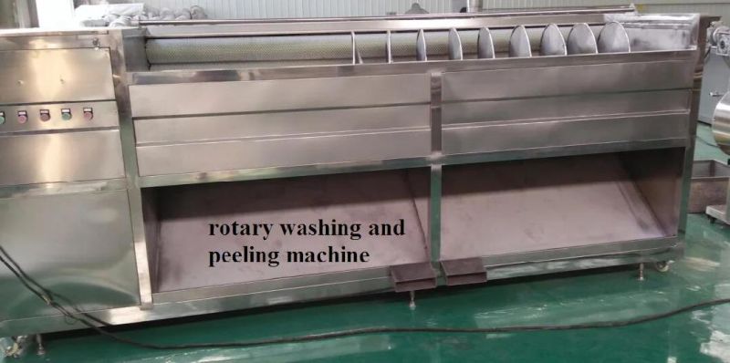Fully Automatic Fried Potato Chips French Fries Making Machine