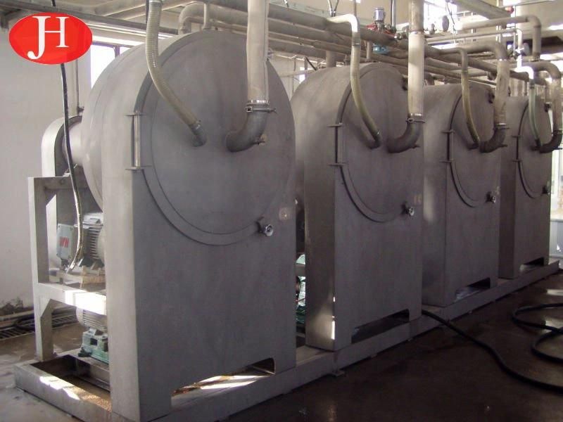 Potato Starch Making Machine Centrifuge Sieve Starch Slurry Fine Fiber Separator Production Line