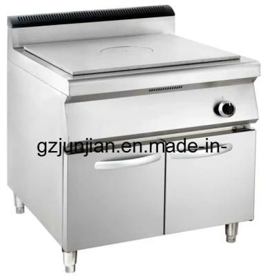 Commercial Gas Solid Top Range with Cabinet (LUR-883)
