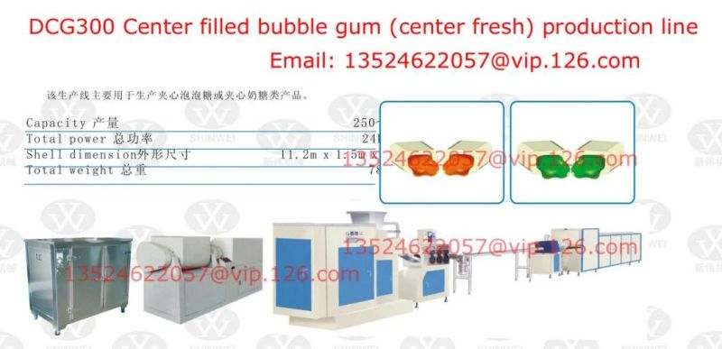 Full Automatic Ball Bubble Gum Production Line