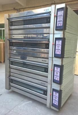 Factory Custom-Made 4 Deck 16 Tray Gas Oven for Restaurant