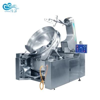 Industrial Steam Jacketd Cooking Kettle with Mixer Approved by Ce SGS