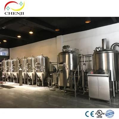 200L 300L 500L 3bbl 5bbl Beer Equipment with Digital Display Control