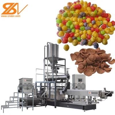 Kellogg&prime; S Breakfast Cereals Choco Flakes Food Production Machine Line