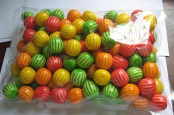Automatic Ball Shape Bubble Gum Production Line Watermelon Shape Bubble Gum Making Machine Made in China