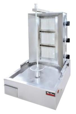 Automatic Gas Shawarma Doner Kebab Making Doner Machine for Restaurant Hotel