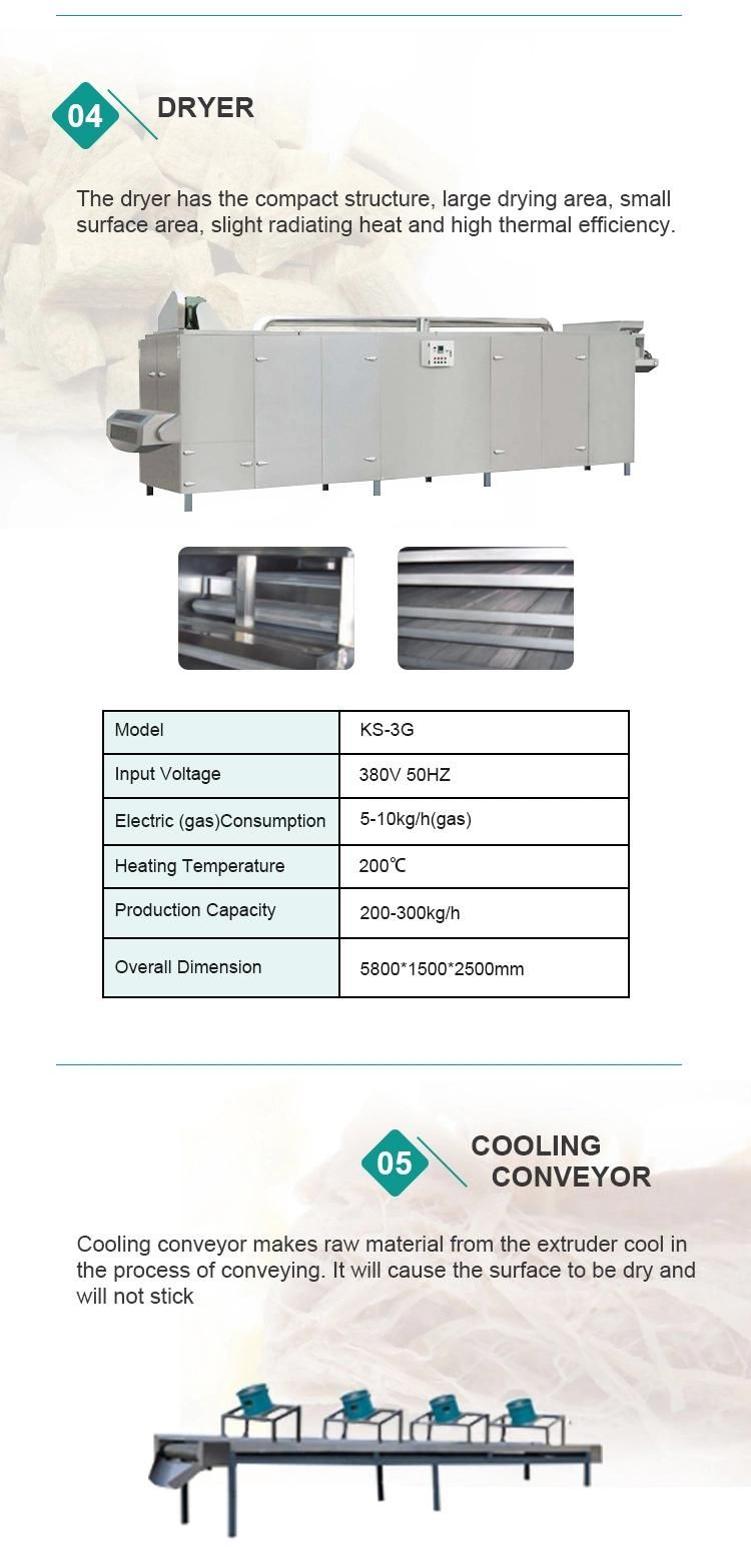Wet Protein Soya Meat Manufacture Machine