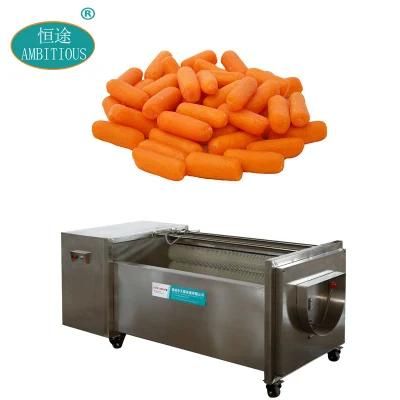 Root Vegetables Beet Peeling Machinery Carrot Washing Peeler Machine