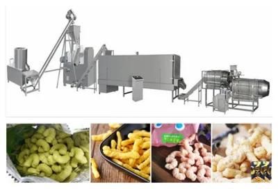 Popular Fried Corn Curls Kurkure Snacks Production Line