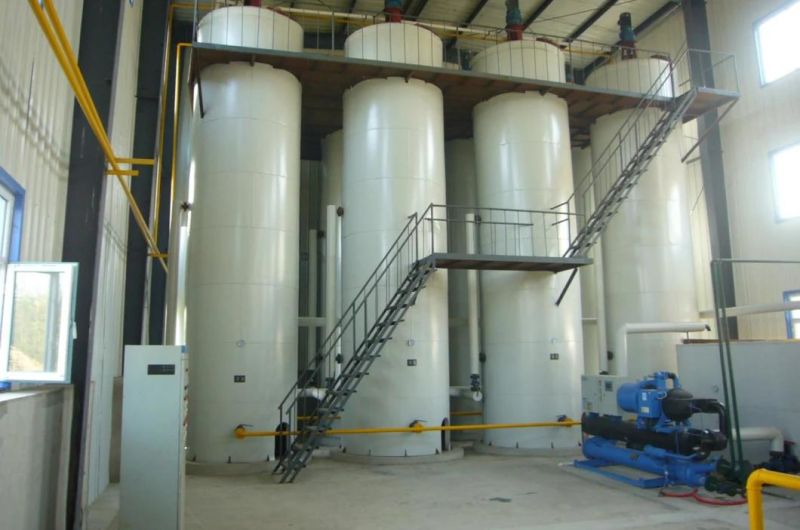 2019 New Design Rice Bran Oil Refining Plant