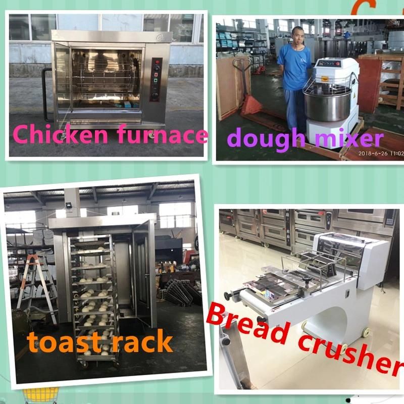 32 Trays Electric Gas Diesel Bread Rotary Baking Oven Bread Machine