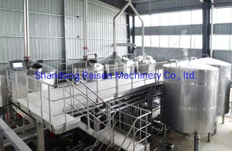 Stainless Steel Mini Beer Brewing Equipment 100L 200L 300L 500L 1000L for Hotel Bar Pub Restaurant