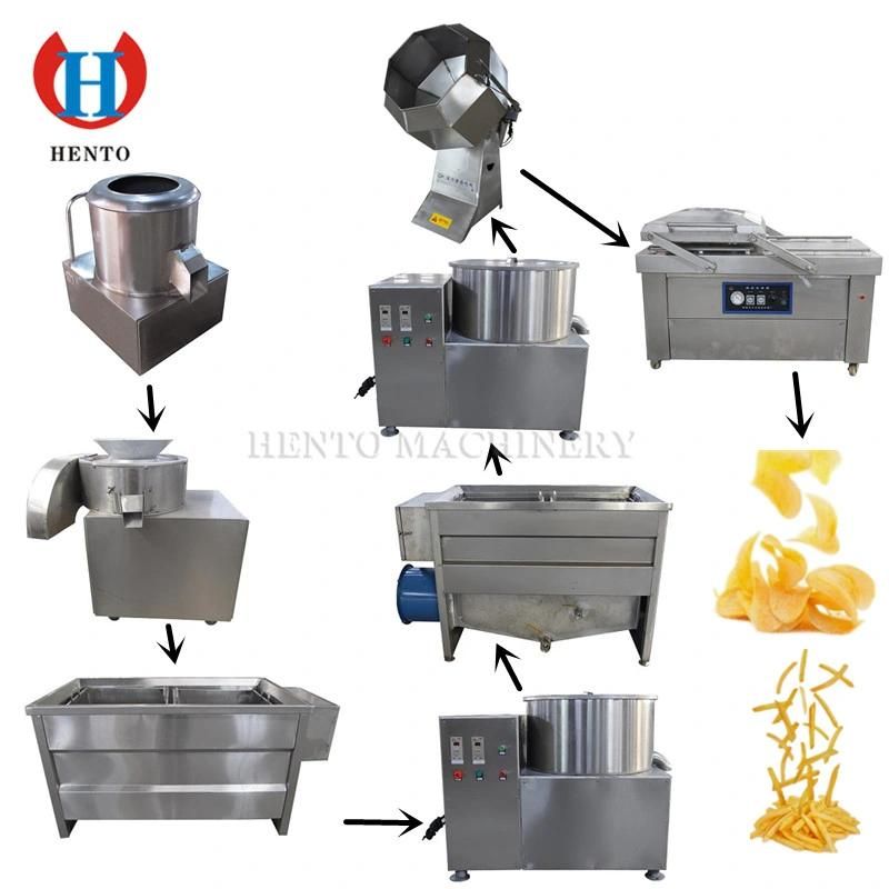 High Quality Low Price Machine To Make Potato Chips / Automatic Potato Chips Machine / Potato Chips Machine For Sale