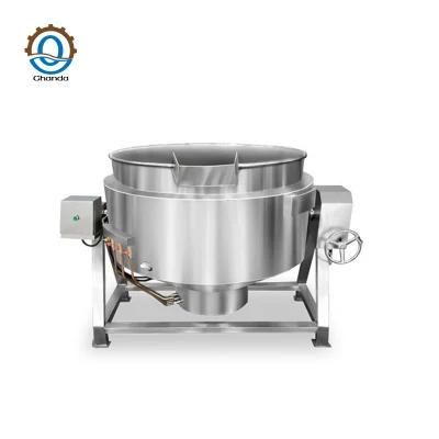 LGP Natural Gas Heating Jacketed Kettle Jacketed Cooking Kettle