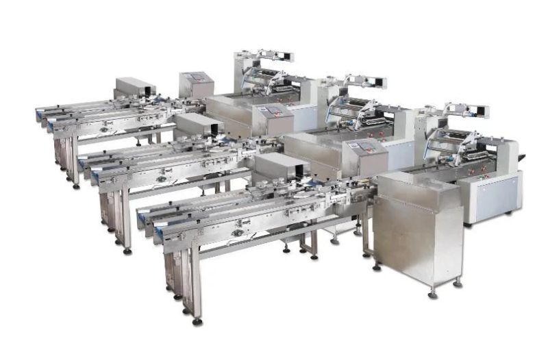 Skywin Automatic Wafer Biscuit Feeding & Packing Production Line Price