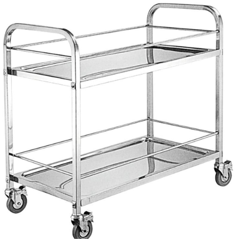 Industry Storage Wire Frame Hand Trolley with Wheels