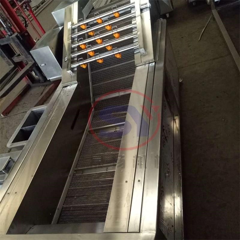 High Efficiency Vegetable and Fruit Tomato Bubble Washing Cleaning Machine