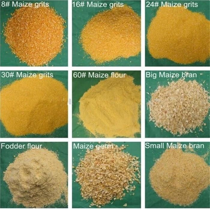 High-End Color Sorter Maize Corn Flour Milling Line