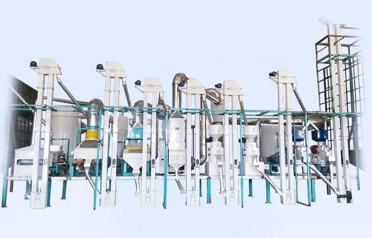 Fully Automatic Paddy Rice Machine Rice Color Sorter Machine Rice Mill Machine