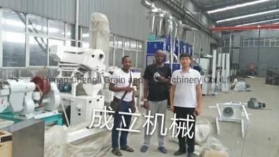 Maize Grits Maize Flour Mill Machine 50t/24h