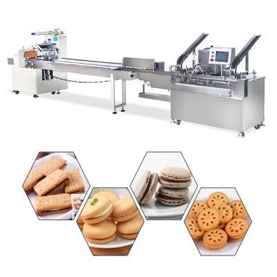 High Capacity Full Automatic Biscuit Making Machine Price Sandwich Making Machine