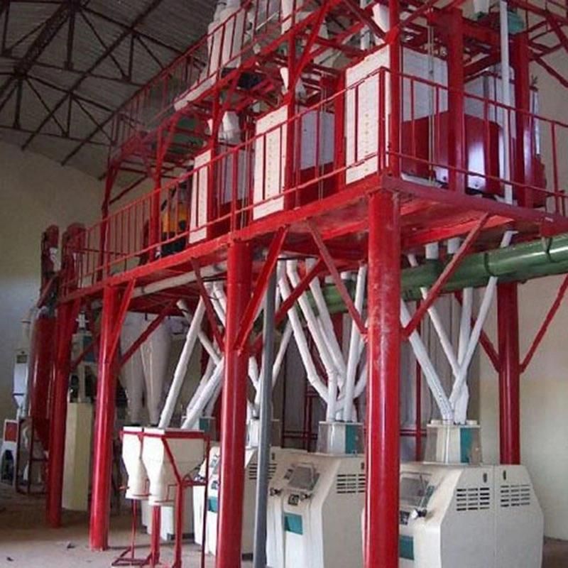 50t/D Maize Flour Grinding Mill for Meal