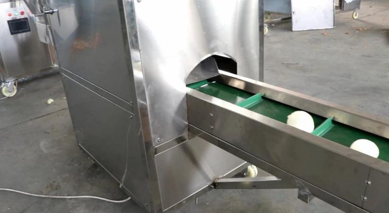 Full Automatic Onion Peeling and Cutting Machine