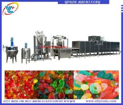 Jelly Candy Machine with Servo Driver Jelly Candy Depositin Production Line.