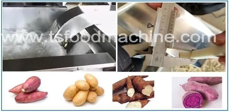Automatic Fresh Potato Chips Cutting and Slicing Machine
