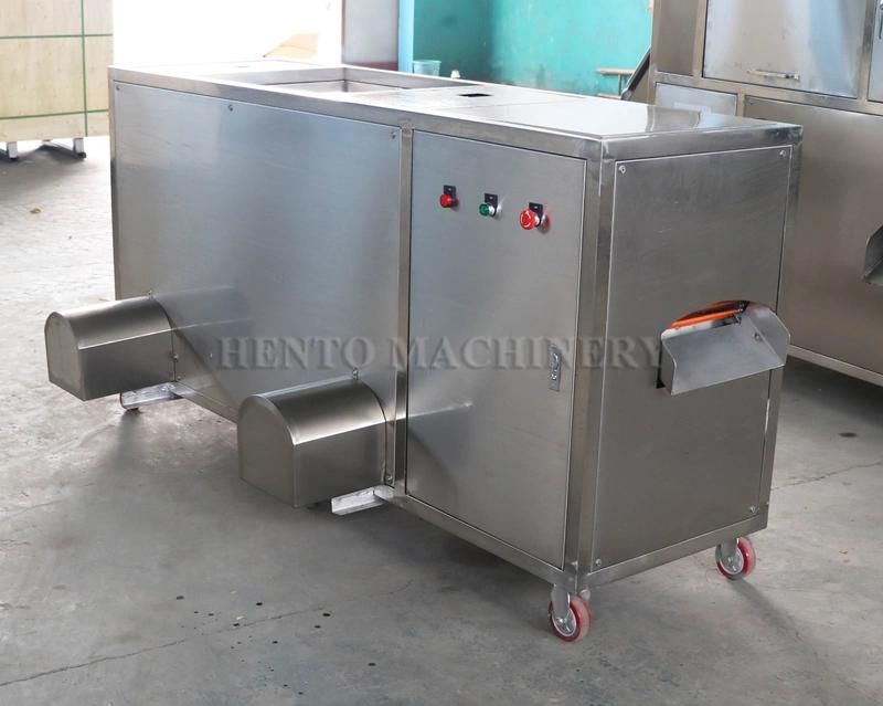 Industrial High Speed Single Feed Inlet Green Banana Peeling Machine / Double Feed Inlet Green Banana Peeling Machine
