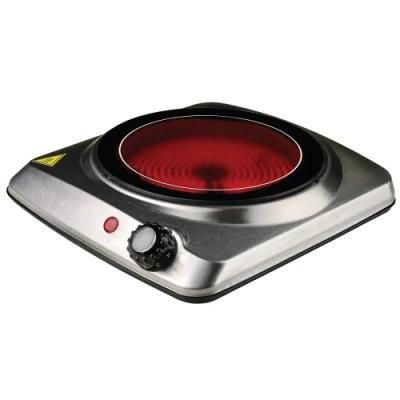 High Quality Stainless Steel Single Infrared Cooker 1200W Hot Plate Infrared Cooktops ...