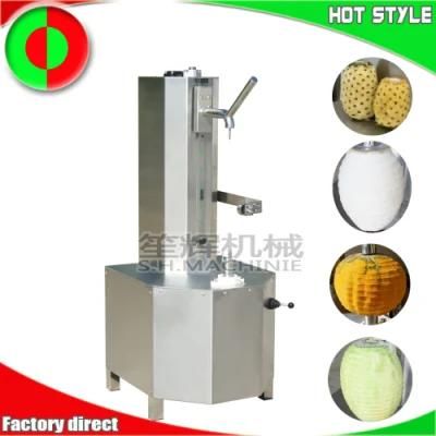 Automatic Ananas Peeling Machine Pineapple Peeler Cantaloupe Peeling Equipment