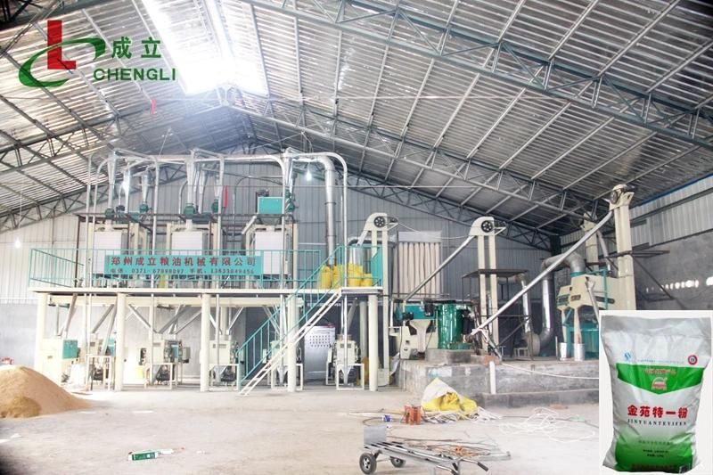 Wheat Flour Making Machine 10 Ton Per Day Wheat Flour Milling Machine Production Line