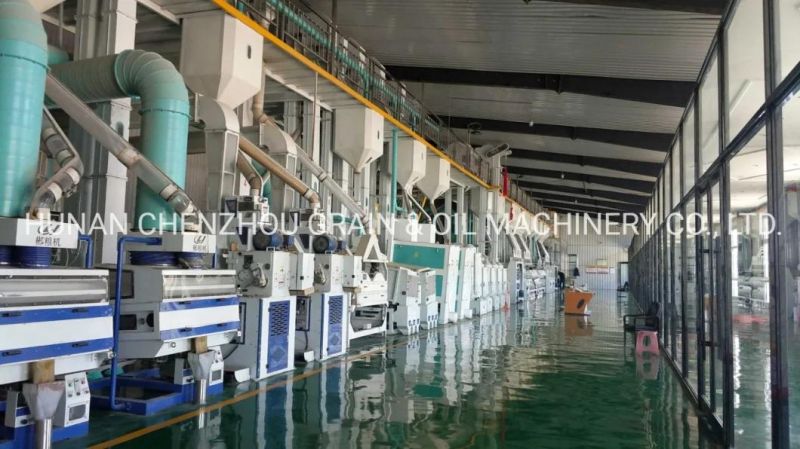 Clj High Efficiency Rice Milling and Whitening Machine Mnsl21.5/21.5 Vertical Double Roller Rice Whitener Machine