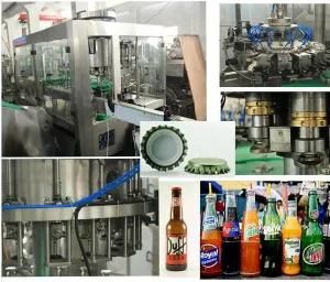 Automatic Glass Bottle Liquid Wine Bottling Filing Line