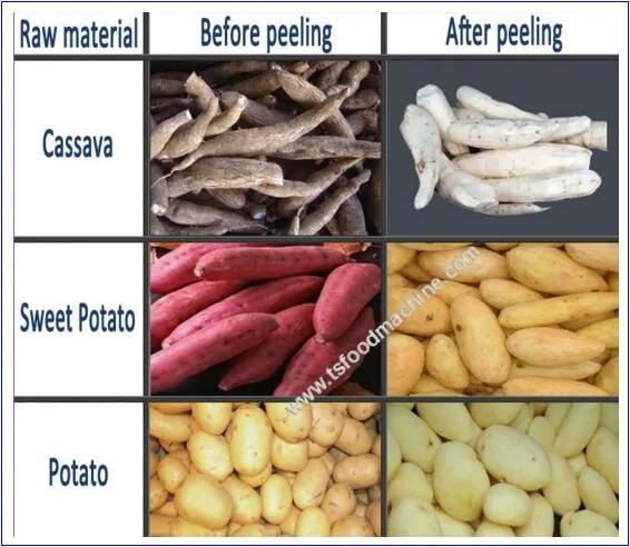 380V 2.2kw Root Vegetables Beet Peeling Machine