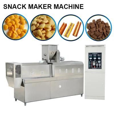 Good Quality High Quality Pop Rice Cake Machine Corn Flour Snack Extruder Machine