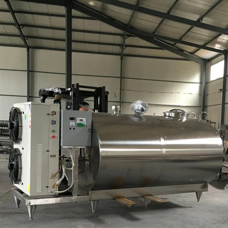 Food Grade Stainless Steel Milk Cooling Storage Tank Price